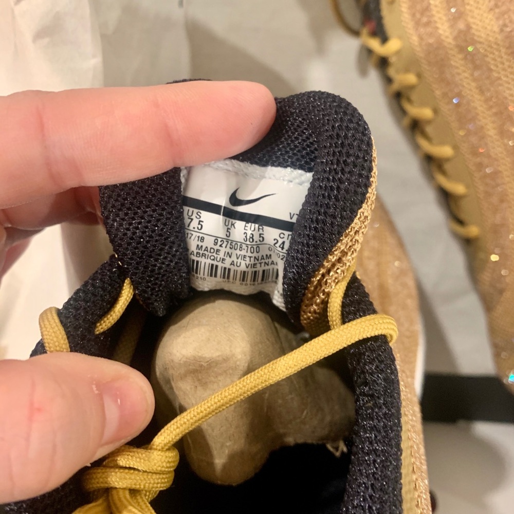 Nike AirMax 97 LX x Gold Swarovski Crystal - Picture 8 of 8